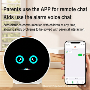 Mini máquina de aprendizaje, juguete educativo redondo para niños de 3 a 6 años, práctica de inglés con IA y reconocimiento de voz - Product Image 2