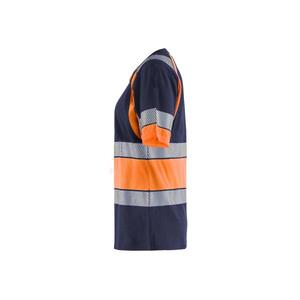BLAKLADER - 341010308853XXL Camiseta Hi-Vis Mujer Azul Marino/Naranja-EAN 7330509856574 ROPA DE TRABAJO DE LA HI-VIS - Product Image 5