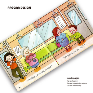 <span class=keywords><strong>Livre</strong></span> d'histoires illustré en anglais pour enfants en gros : Je suis très poli – <span class=keywords><strong>Livre</strong></span> d'apprentissage des bonnes manières pour la maternelle et la petite enfance - Product Image 5