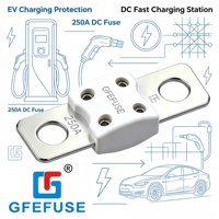 Fusible céramique ANL haute performance 100A-600A 125V/150V DC, porte-fusibles auto de haute qualité à visser, bornes en alliage de cuivre pour