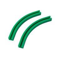 Rails de guidage en chaîne en nylon UHMWPE de haute qualité, systèmes de guidage en plastique polyéthylène résistant à l'usure