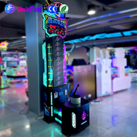 Machine de divertissement de type jeu d'arcade à monnayeur, testeur de force de boxe avec marteau de puissance, pour centre commercial et aire de jeux