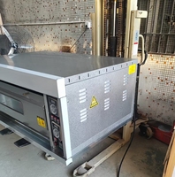 Four à pâtisserie électrique à 1 niveau et 2 plateaux, contrôle numérique, thermostat réglable intégré, 2800W, pour boulangeries, hôtels, utilisation 220V/380V