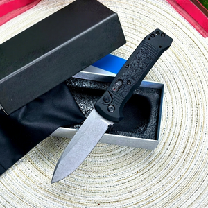 Cuchillo Plegable de Supervivencia Industrial Bm4400 con Hoja de Acero Inoxidable S30V, OEM Disponible, Apto para Uso en Exteriores - Product Image 1