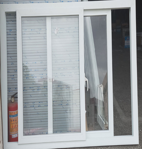 Fenêtre coulissante à double vitrage en PVC/UPVC <span class=keywords><strong>pour</strong></span> <span class=keywords><strong>maison</strong></span> et bureau, fenêtre en <span class=keywords><strong>plastique</strong></span> et verre - Product Image 1
