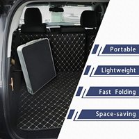 Ensemble de table de camping pliante de camping de pique-nique de cuisine légère avec pieds réglables et sac de rangement en tissu