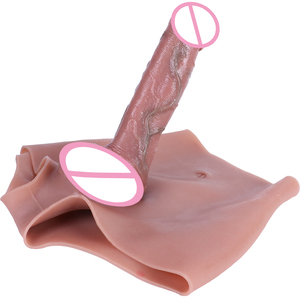Hohler <span class=keywords><strong>Dildo</strong></span> riemen mit hoher Taille am Höschen Silikon Realistische Scheide für Männer Extender Ärmel Sexspielzeug für Erwachsene Tragbarer <span class=keywords><strong>Dildo</strong></span> - Product Image 6