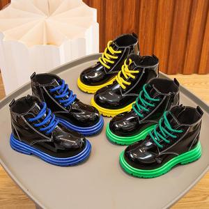 Moda inverno autunno ragazza nuovi <span class=keywords><strong>stivali</strong></span> impermeabili alla caviglia per bambini scarpe <span class=keywords><strong>stivali</strong></span> - Product Image 1