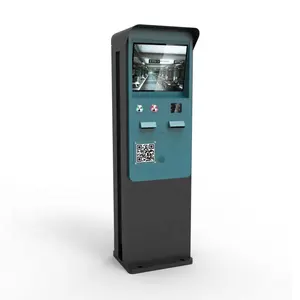 Kiosque de paiement en libre-service de stationnement extérieur multifonctionnel automatisé télécommandé