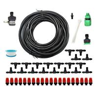 Kit de système d'irrigation goutte à goutte avec matériau ABS et diamètre de 3/4 po pour plantes de serre et de jardin, ensemble d'arrosage automatique
