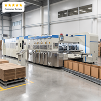 Machine de découpe et d'impression flexographique rotative à grande vitesse pour carton ondulé, à économie d'énergie, pour usine de boîtes en carton