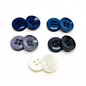 2025 nút nhựa nhuộm phổ biến cho áo sơ mi sang trọng 4 lỗ tùy chỉnh vật liệu thân thiện với môi trường - Product Image 3