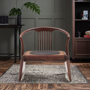 خشب الأبنوس الصلبة الكونغ فو كرسي الشاي ريدوود مسند الظهر الصينية الجديدة الرسمية قبعة رئيسية كرسي الطعام الأثاث المنزلي التقليدي - Product Image 1