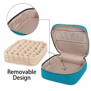Sac de transport pour vernis à ongles, organiseur de rangement de voyage, étuis de présentation pour vernis à ongles et accessoires de manucure - Product Image 2