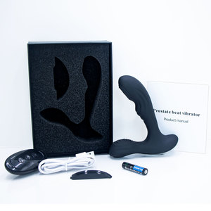 Produits pour adultes, masseur de prostate masculin, dispositif anal pour hommes et femmes, télécommande sans fil, plug anal vibrant et tapotant - Product Image 3