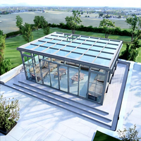 Maisons modulaires en conteneurs, mini-maisons, villas, hôtels, appartements, bureaux, bâtiments de luxe portables préfabriqués, véranda chinoise