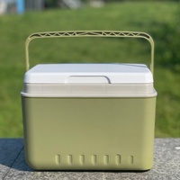 Glacière de camping isolée portable moderne pour la pêche en plein air pour fruits de mer Street Vending Car-Venting for Food Beverages Ice