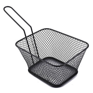 Panier à mailles en acier inoxydable pour la cuisine Cesta Freidora, <span class=keywords><strong>restaurant</strong></span>, mini panier à frites en forme de panier de service - Product Image 5