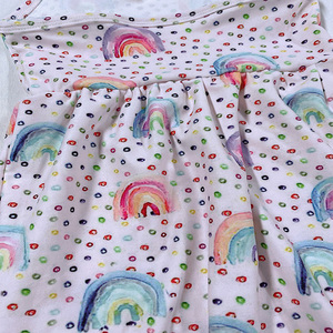 Nuevos Monos de Moda para Niños, Lindos Monos de Una Pieza, Bodys para Bebés, Monos Florales Estampados Personalizados, Monos con Tirantes para Niños - Product Image 6