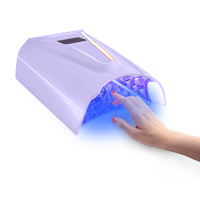 Produits Super Haute Puissance 128W Sans Fil Pro Cure UV LED Lampe à Ongles Professionnel Rechargeable Gel Sèche-Ongles