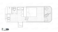 Maison préfabriquée de luxe Dream Series X30 Intérieur étanche avec climatisation Mansion Retreat portable