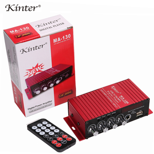 Kinter MA-130 USB TF FM BT MIC amplificador digital para coche potencia para el hogar - Product Image 1