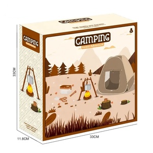 New Kids Outdoor Explorer Kit Children's Pretend Play Camping <b>Set</b> 35PCS With Adventure <b>Tool</b> <b>Toys</b> and Pop up Tent - Product Image 6
