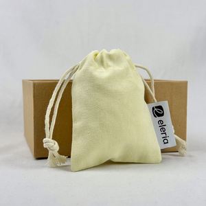 Dust Proof Muslin <b>Drawstring</b> Bag Nature White Cotton Biodegradable Fashion Durable <b>Pouch</b> Bag - Product Image 5