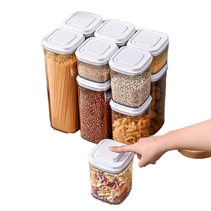 Modern hava geçirmez PP plastik Pet mutfak düzenleyici gıda depolama dolapları buzdolapları dondurucu kiler enjeksiyon pirinç kova - Product Image 2