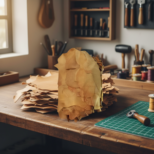 Cuir de vachette tanné écologique, marque SHEELA ENTERPRISES, taille standard pour une utilisation polyvalente : sacs à main, canapés, chaussures - Product Image 1