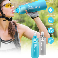 Bouteille filtrante à eau portable en TPU – Élimine bactéries, métaux lourds, microplastiques – Zéro résidu – Idéale pour l'escalade, les excursions et l'usage quotidien