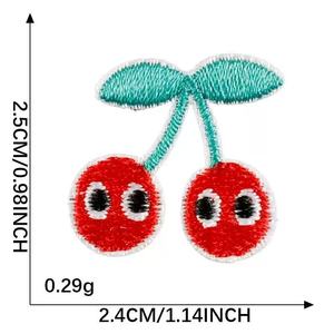 Mini Patch Brodé Thermocollant en Feutre et PVC Écologique, Motif Cœur, Fleur et Caca Mignon pour Chapeaux, Sacs et Décoration Intérieure - Product Image 5