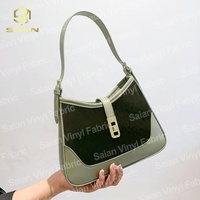 18inx53Inch Texture captivante Changement de couleur Finition miroir Cuir synthétique PU gaufré crocodile pour sacs à main