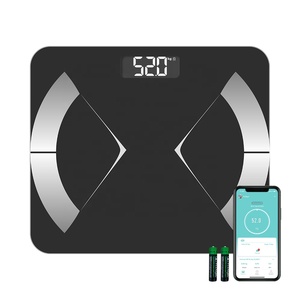Gros Noir <span class=keywords><strong>Pas</strong></span> <span class=keywords><strong>Cher</strong></span> Balance Personnelle Électronique En Gros Intelligent Composition de Graisse Corporelle Échelle - Product Image 1