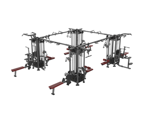 Multi‑Function Square Cable Cross <b>Trainer</b> 16 <b>Working</b> Positions With Pull‑Up Bar Ideal For High‑Capacity Health Club Venue - Product Image 1