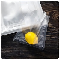 Sacs d'emballage sous vide personnalisés en usine, sacs de conservation transparents de qualité alimentaire pour viande et poisson