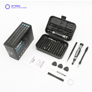 Kingsdun 130 en 1 Kit de reparación de teléfono celular Juego de puntas de destornillador de precisión Juego de herramientas de reparación electrónica magnética Juego de destornilladores - Product Image 1