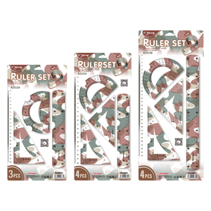 Yalong Linh Hoạt Nhựa Colourful Ba Đo Công Cụ Cai Trị 20Cm Trường Cai Trị Cho Bé Trai - Product Image 2