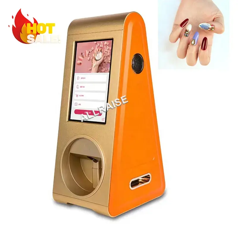 Intelligent 3D Nail Art Printer with Good Price DIY Designs Finger Nail Art Polish Printing Machine for Home Usage Nail Salon