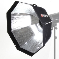 Triopo KS2-55 Support Portable Bowens pour Parapluie Octogonal de 55 cm en ABS pour Extérieur