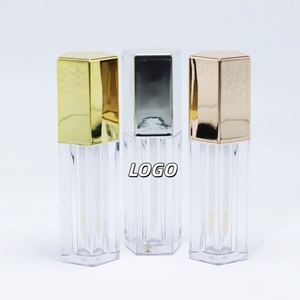 Tube à lèvres vide, petit tube transparent pour gloss, conteneur cosmétique liquide pour rouge à lèvres, tubes de 5 ml - Product Image 1