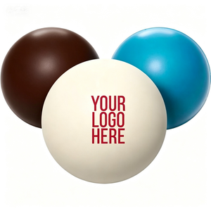 Ballon anti-stress géant en cuir PU personnalisé, jouet souple à presser, logo personnalisé pour adultes et enfants, usage promotionnel, soulagement de la pression - Product Image 4