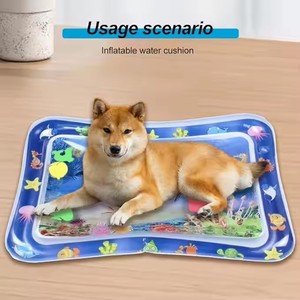 Alfombrilla de agua interactiva para gatos, alfombrilla de juego con <span class=keywords><strong>Sensor</strong></span> de agua grueso para gatos, alfombrilla sensorial de agua nueva con peces para jugar con mascotas - Product Image 2