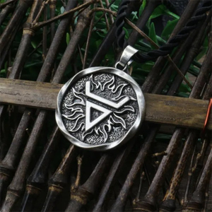 Símbolo Veles. Talismã da Riqueza Eslava. Pingente Talismã Eslavo Antigo. Joia. Colar Masculino Pagão. - Product Image 2