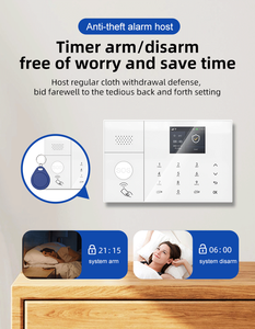 Sistema de seguridad para el Hogar Inteligente PGST de automatización Tuya, concentrador inteligente para el hogar ABS con conectividad de red WIFI GSM, sistema de alarma para el hogar inteligente - Product Image 3