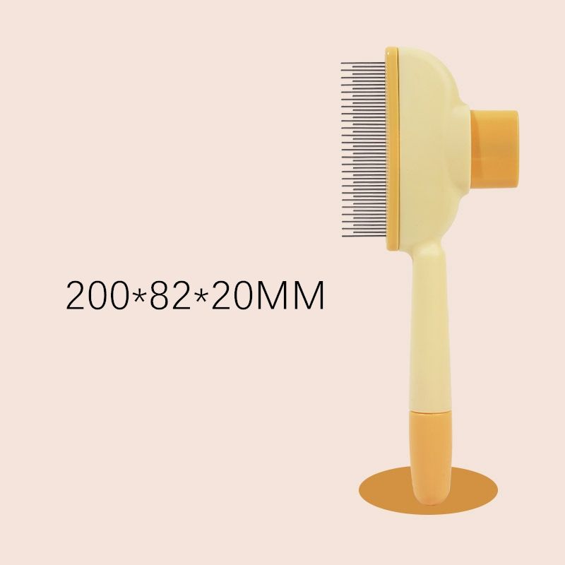 หวีเข็มยาวสั้น (สีเหลือง)