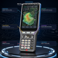Penerima GNSS RTK Kamera Ganda Laser FOIF A98L 1408 Kanal Survei Visual AR Stakeout IMU 60 °   Peralatan Survei Tanah Tilt Land