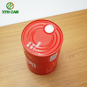 Thiết kế tốt tùy chỉnh vuông kim loại hộp thiếc chất lượng cao thiếc tròn có thể cho Vodka Rượu & bia chai tinplate đồ uống bao bì - Product Image 6