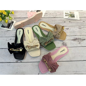 Sandali da esterno di moda di qualità scarpe casual da donna pantofole da donna scarpe basse per donna lady summer con un prezzo economico - Product Image 4