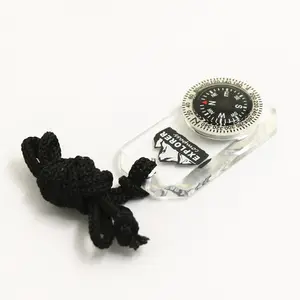 Promotion 30mm Compass Gift Scale Low Price Acrylic Compass for Kids Education Camping
